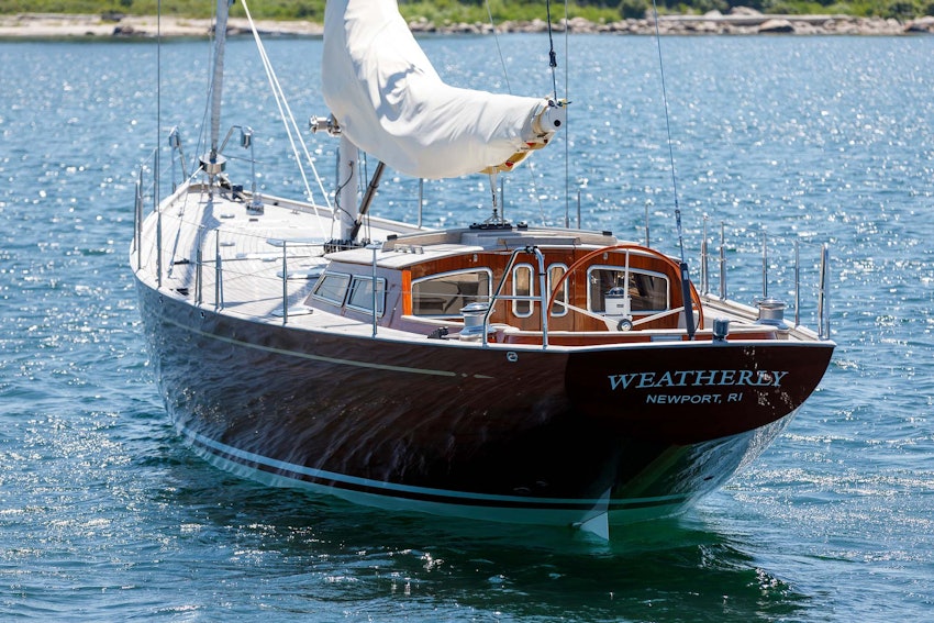 weatherly sailboat