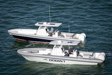 Ocean 1 Rogue 370 Tender - Elegant yacht tender with sleek design and advanced hull for optimal performance and aesthetics